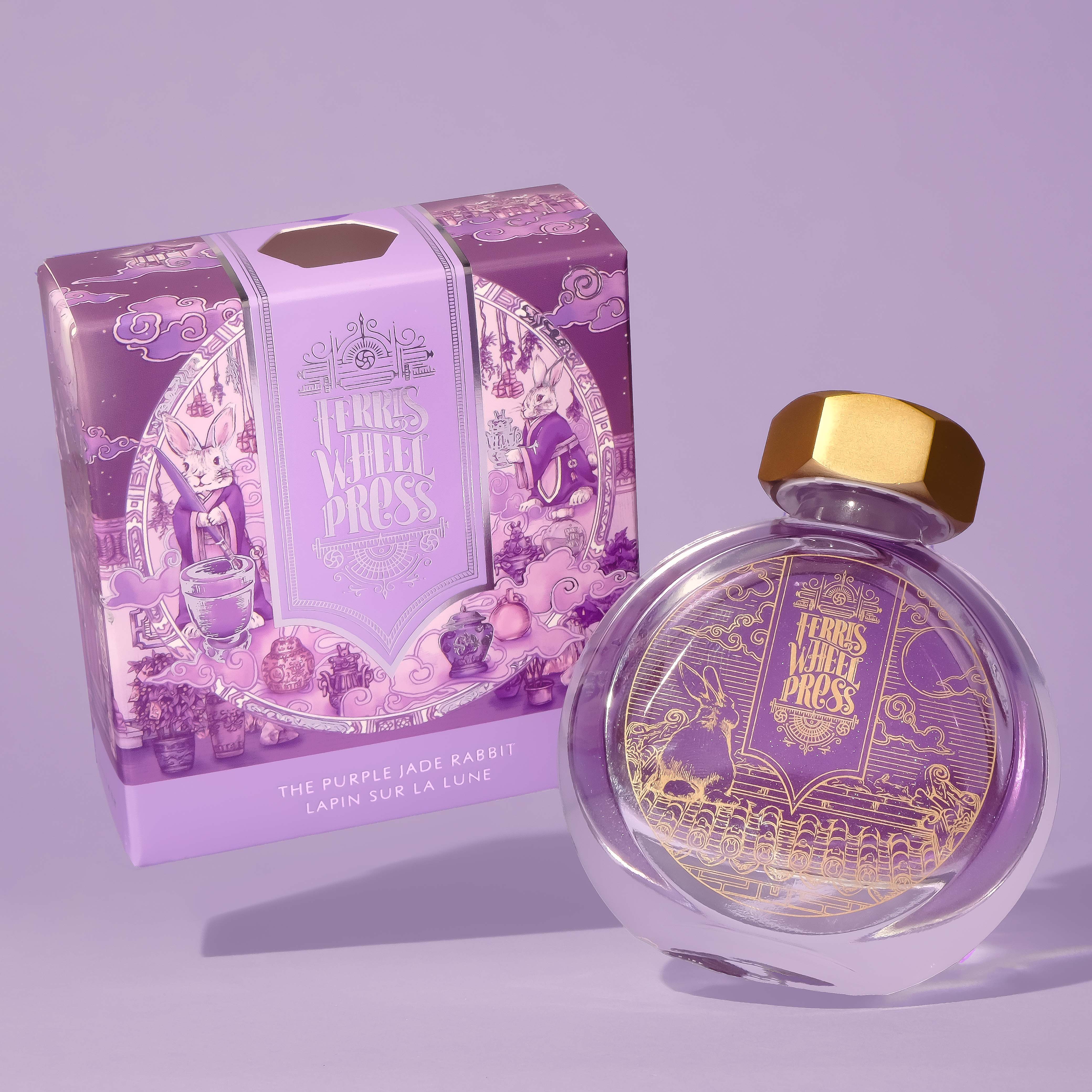 Curious Collaborations | Special Edition Lunar New Year Purple Jade Rabbit Ink