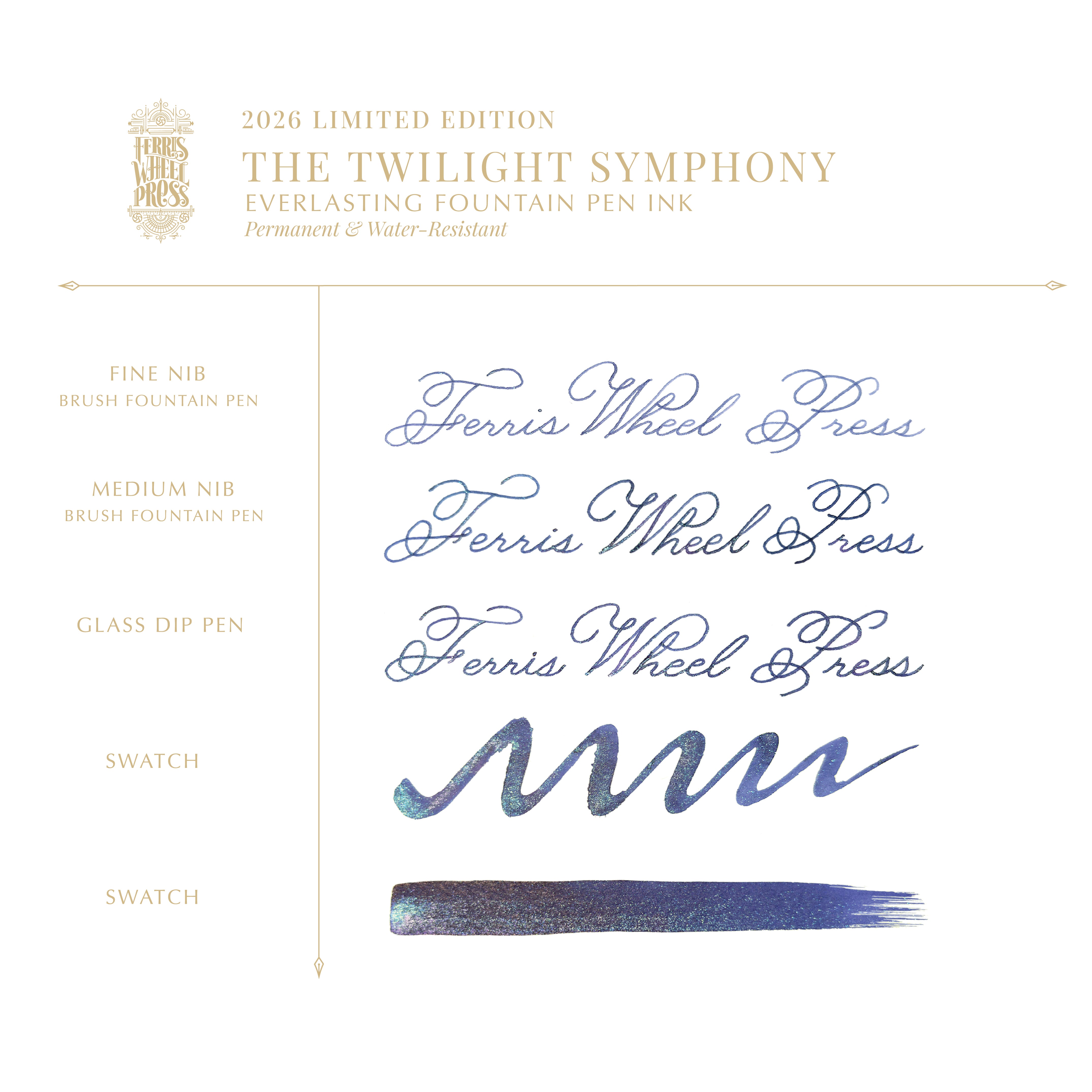 2026 Limited Edition - Everlasting Fountain Pen Ink | Twilight Symphony