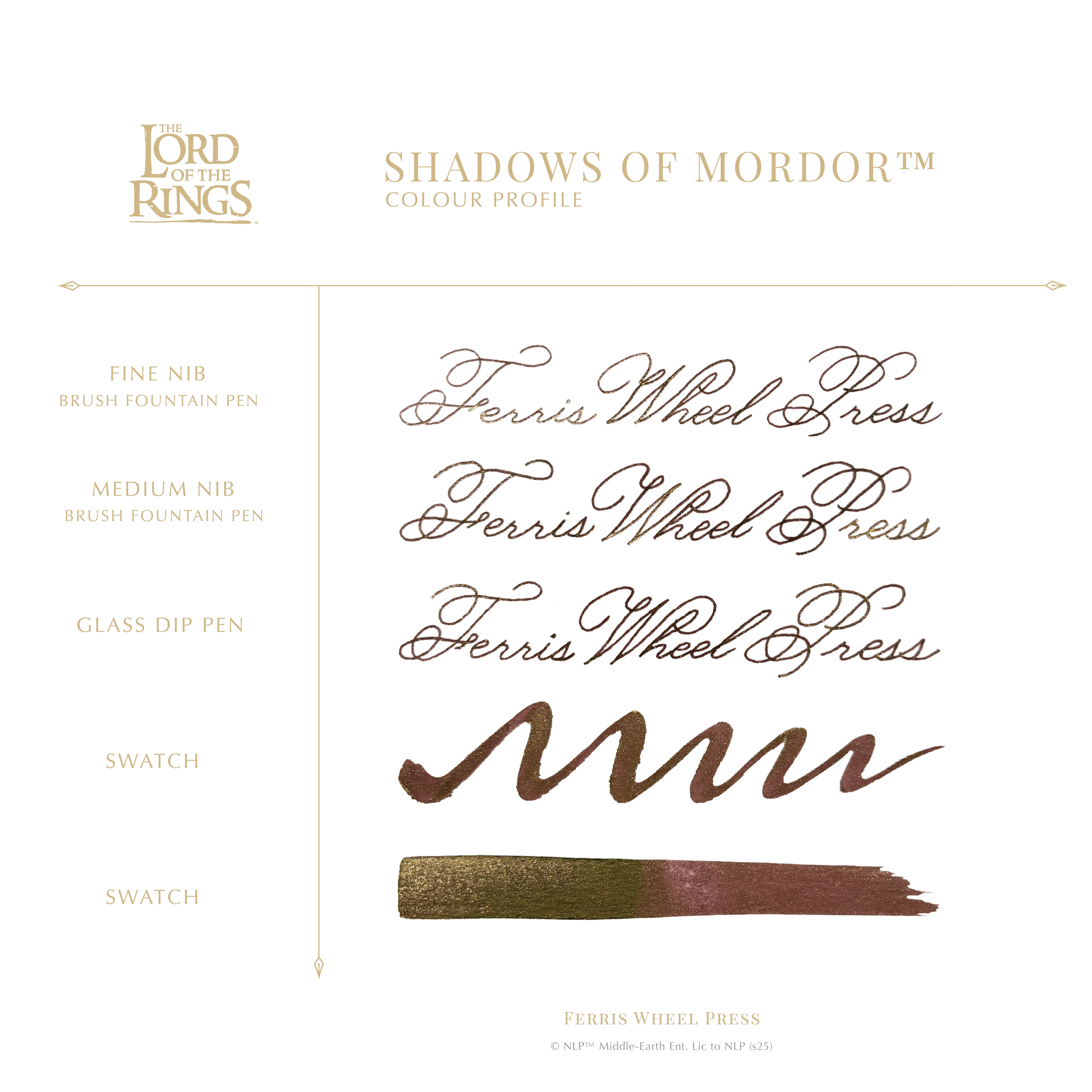 Warner Bros. | The Lord of the Rings | Shadows of Mordor 10ml Ink