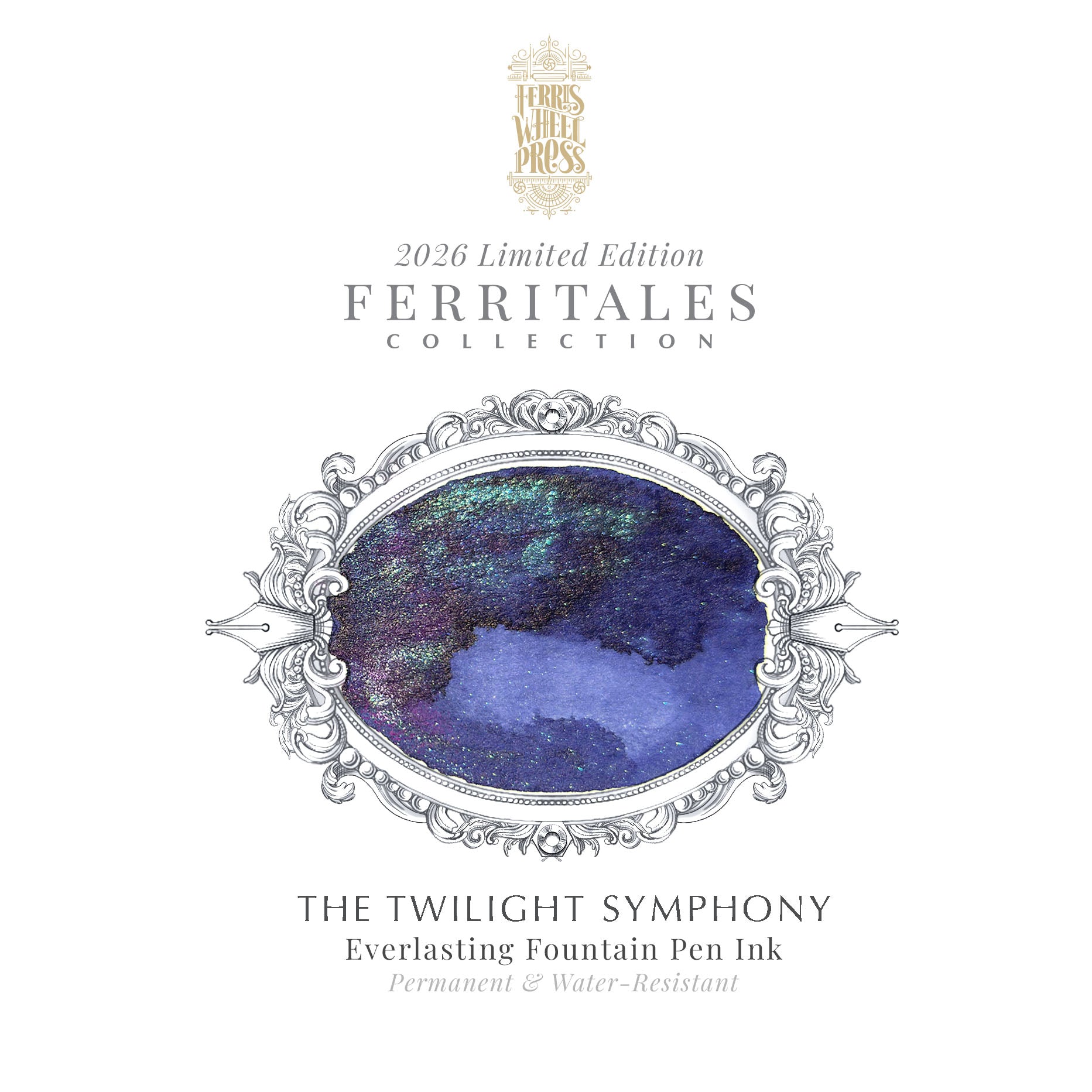 FerriTales | 2026 Limited Edition - Everlasting Fountain Pen Ink | Twilight Symphony 85ml