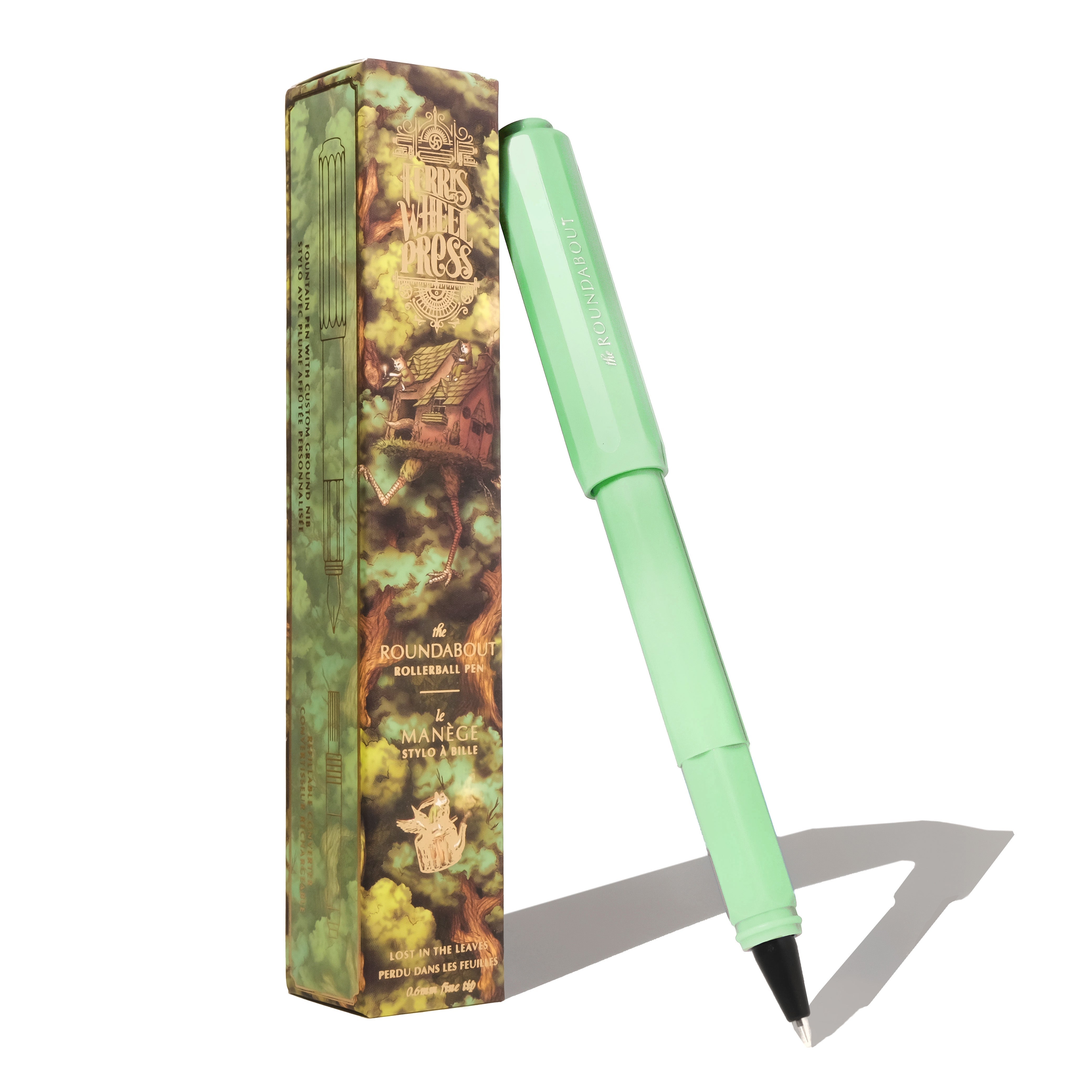 The Roundabout Rollerball Pen - Lost in the Leaves