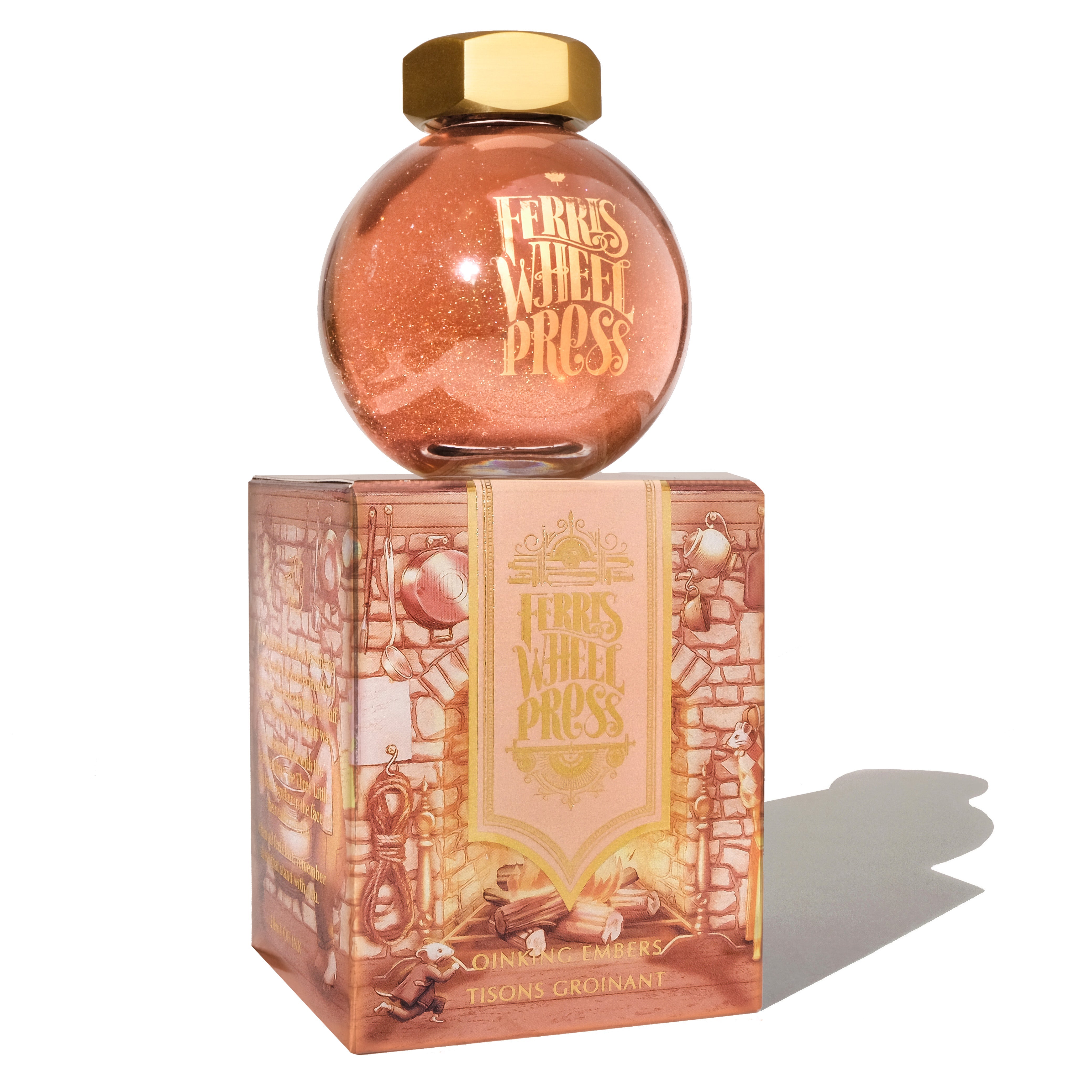 FerriTales | The Three Little Pigs - Oinking Embers 85ml Ink