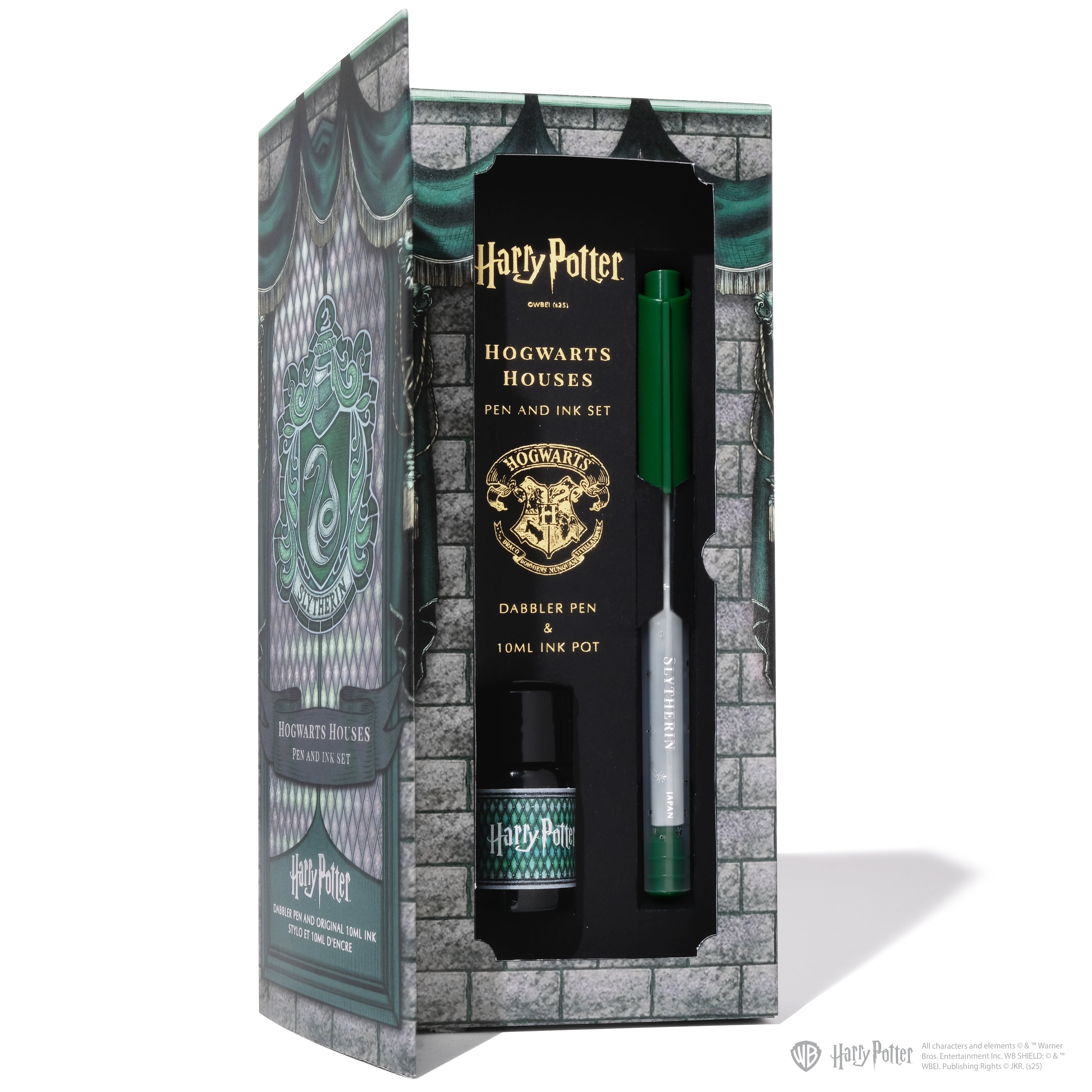 Warner Bros. | Harry Potter | Dabbler Pen and Ink Set | Slytherin House