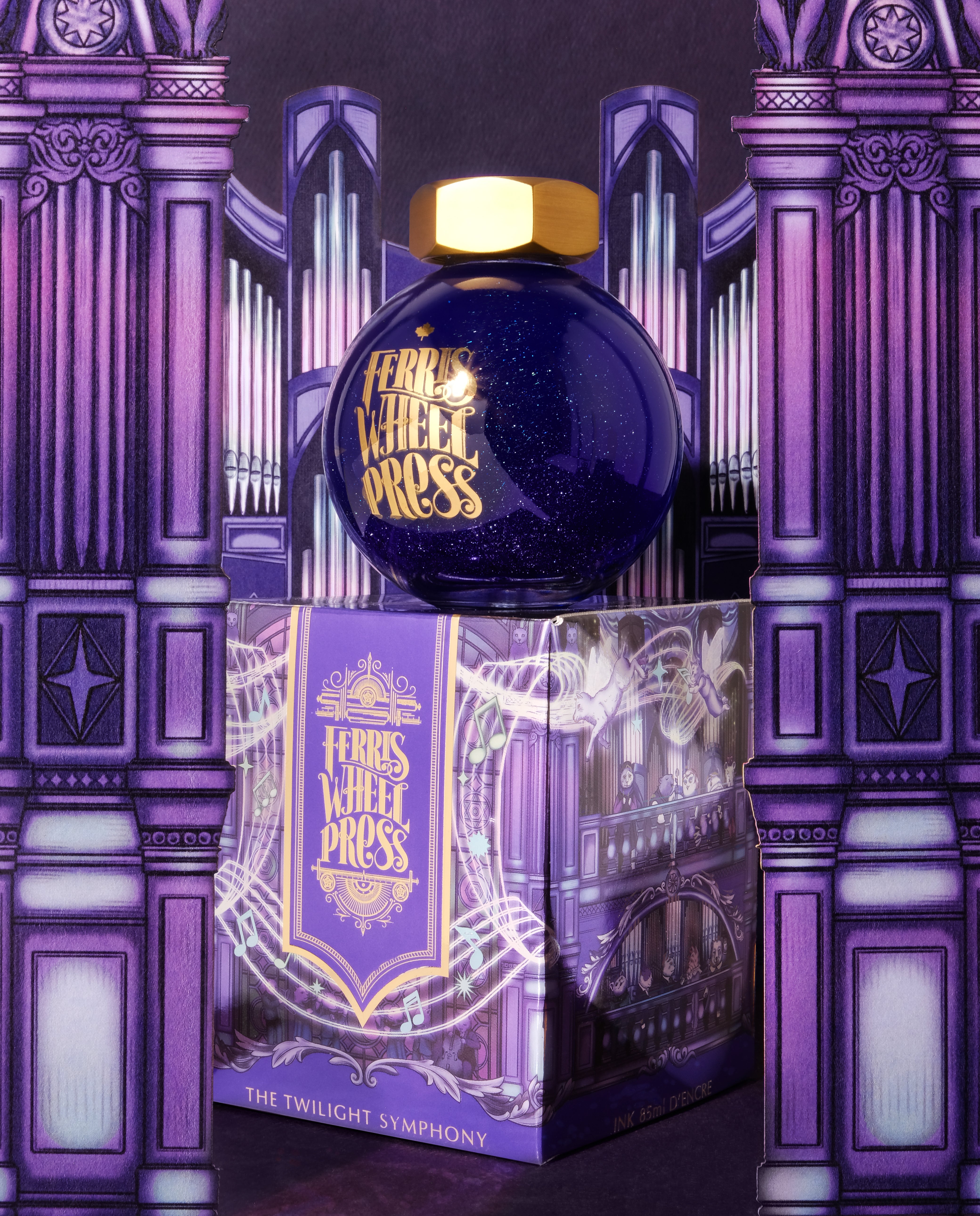 FerriTales | 2026 Limited Edition - Everlasting Fountain Pen Ink | Twilight Symphony 85ml