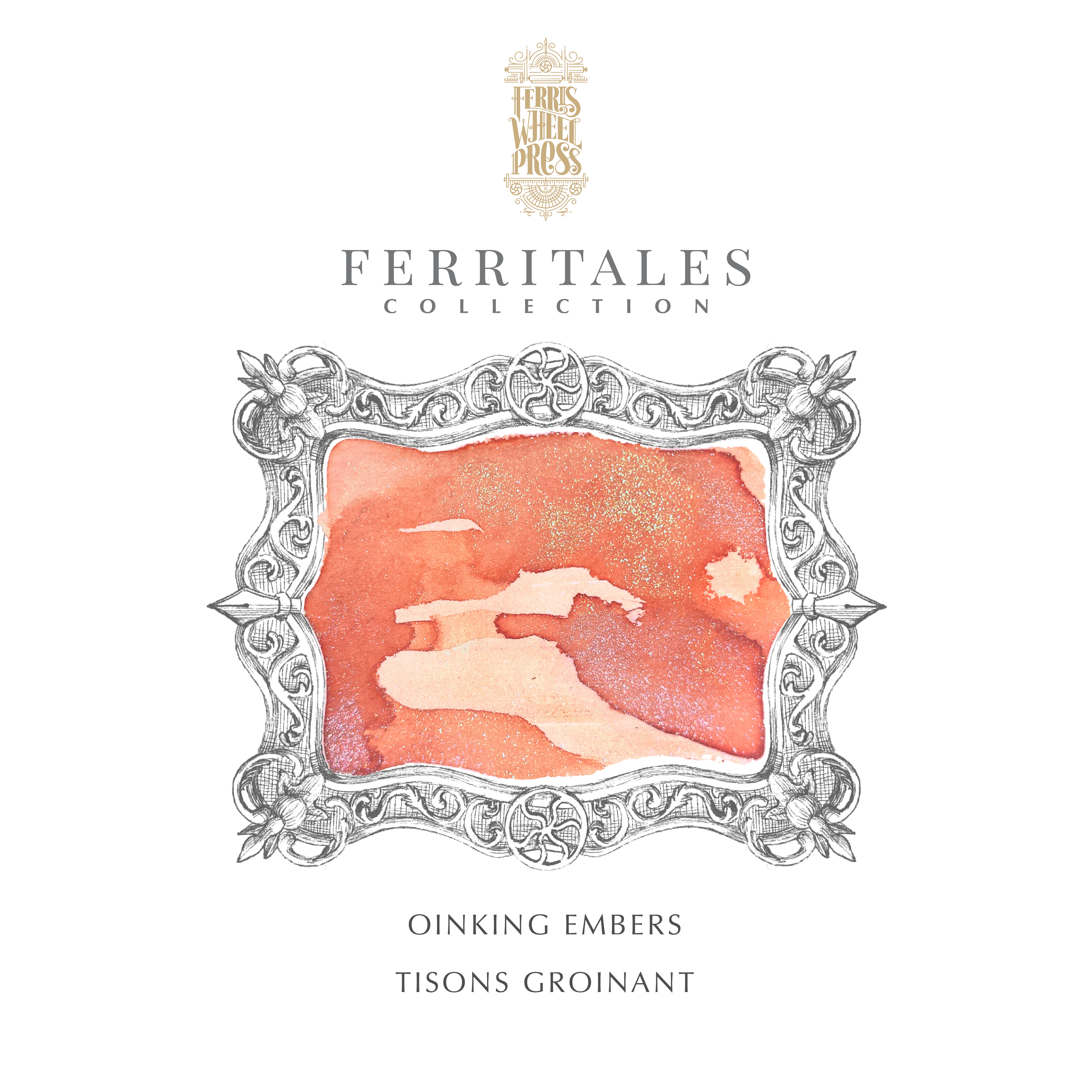 FerriTales | The Three Little Pigs - Oinking Embers 85ml Ink