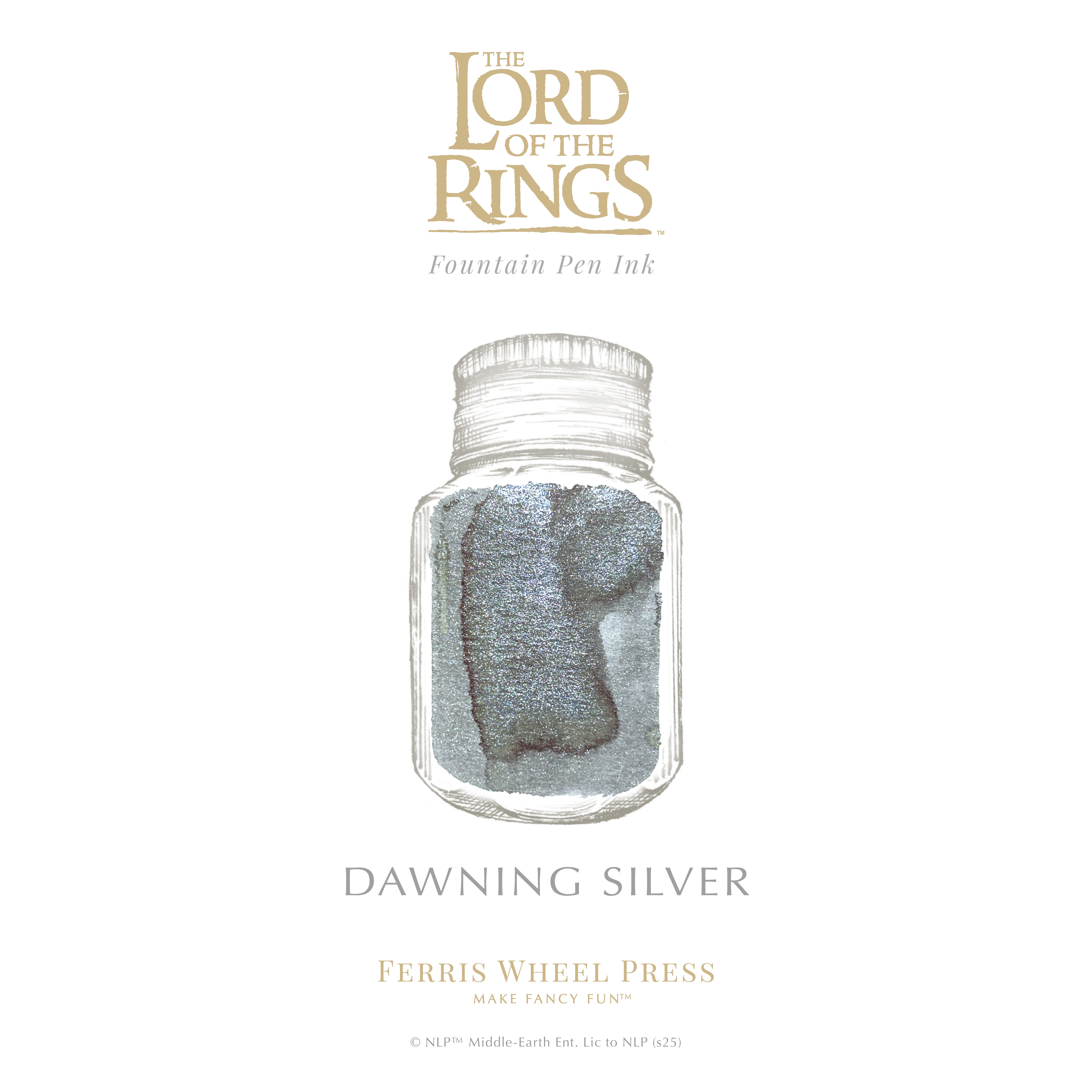 Warner Bros. | The Lord of the Rings | Dawning Silver 28ml Ink